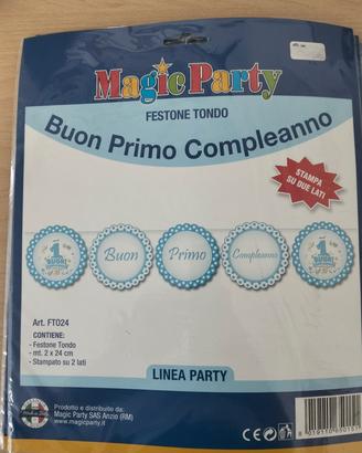3 Festoni compleanno 