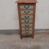 Cassettiera legno massiccio