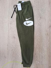 pantalone nike tuta verde L