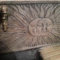 antico lavandino in pietra 