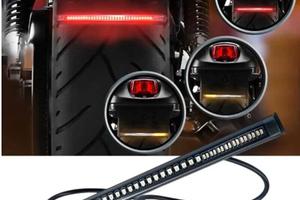 Barra LED 48 LED Posteriore Moto Scrambler