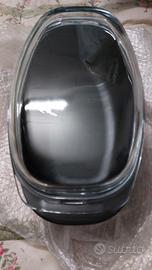 Casseruola Ovale  Inox Con coperchio in vetro