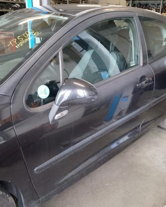 Porta anteriore sx nuda PEUGEOT 207 del 2007