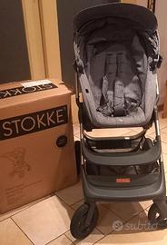 Passeggino Stokke Black Melange