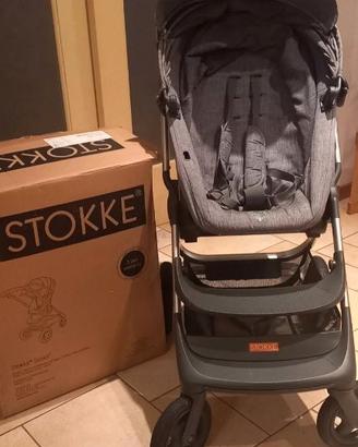 Passeggino Stokke Black Melange