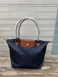 Borsa unisex Longchamp Le Pliage Large Blue Navy
