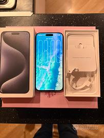 Iphone 15 Pro Max, Blue Titanium, 256GB 89%