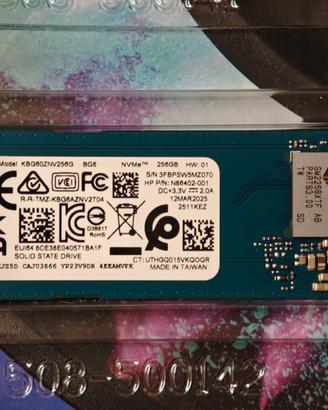 SSD Nvme 256 GB gen 4