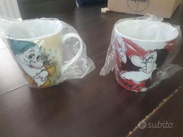 Tazza sette nani brontolo pisolo disney ceramica