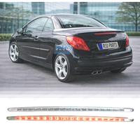 TERZO STOP PER PEUGEOT 207 CC A LED CROMATO