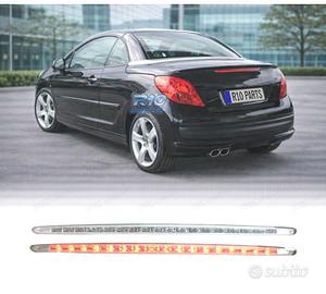 TERZO STOP PER PEUGEOT 207 CC A LED CROMATO