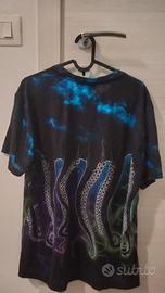 Octopus T-Shirt Thunder Tee - Black