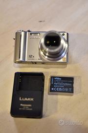 PANASONIC DMC TZ7 portabatt + 2 batt + custodia