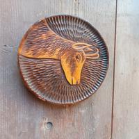 piatto in legno