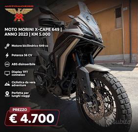Moto Morini X-Cape 649 - Anno 2023 - Solo 5.000 Km