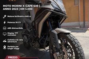 Moto Morini X-Cape 649 - Anno 2023 - Solo 5.000 Km