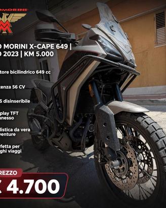 Moto Morini X-Cape 649 - Anno 2023 - Solo 5.000 Km