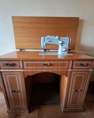 Macchina da cucire elettrica Pfaff 260 con mobile