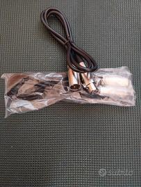 cavi XLR maschio-femmina 1mt