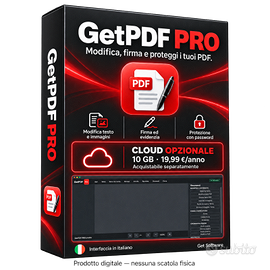 GetPDF PRO per Mac – Editor PDF Completo + Chiavet