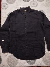 Camicia nera in lino "Timberland" - Uomo