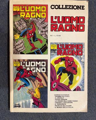 Fumetto uomo ragno ragno collezione 1