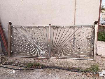 cancello acciaio inox