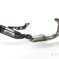 scarico akrapovic completo yamaha tracer 9