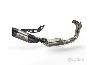 scarico akrapovic completo yamaha tracer 9