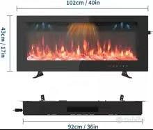 Camino elettrico versatile 3 in 1, 101,6 cm (40 po