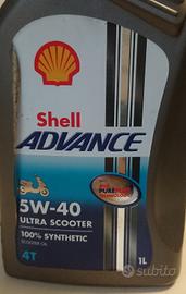 olio Shell Advance scooter 5w 40