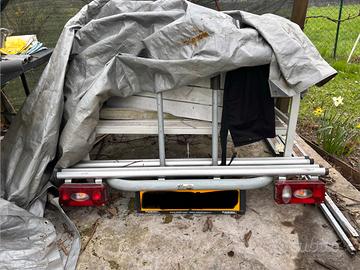 Porta bici Menabo  domingo gancio traino Mtb