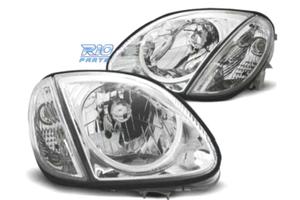 FARI MERCEDES CLASSE SLK R170 96-04 FONDO CROMATO