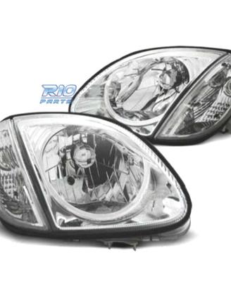 FARI MERCEDES CLASSE SLK R170 96-04 FONDO CROMATO