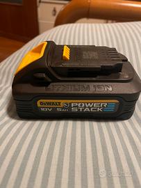 Batteria DEWALT PowerStack 18V 5ah