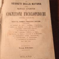 libro antico anno 1868.