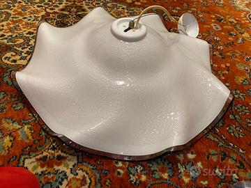 Splendido lampadario Murano anni 70 design