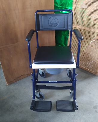 Carrozzina per Anziani+ Wc-Wermeiren- come nuova