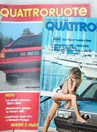 riviste "Quattroruote" anni 1980 - 1994