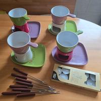 Tognana  set di 4 cioccolatiere completo