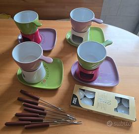 Tognana  set di 4 cioccolatiere completo