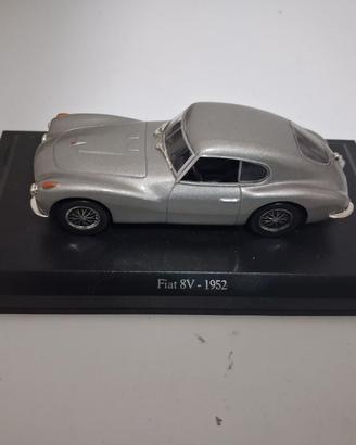 modellino dea fiat 8v 1952 1/43
