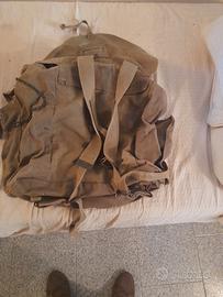 ZAINO  MILITARE ANNI 50