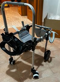 Carrello 4 ruote cani disabili