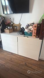 Cassettiera Bianca
