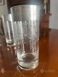 Set 4 bicchieri vintage