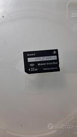 Sony memoria  stick duo 32 MB