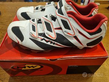 scarpe ciclismo northwave e pedali doppia funzione