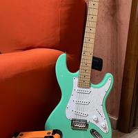 Chitarra elettrica più amplificatore