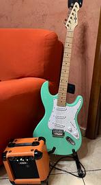 Chitarra elettrica più amplificatore